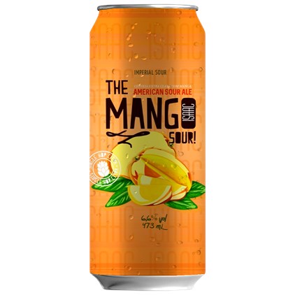 Imagem de Cerveja 5 Elementos Isaac The Mango Imperial Sour Lata 473ml
