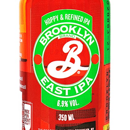 Imagem de Cerveja Brooklyn East IPA Lata 350ml