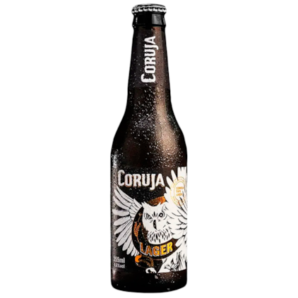 Imagem de Cerveja Coruja Lager Garrafa 355ml