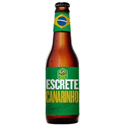 Imagem de Cerveja Escrete Canarinho Tropical IPA Garrafa 355ml