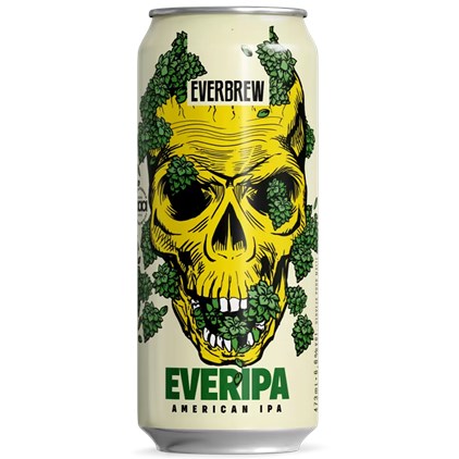 Imagem de Cerveja Everbrew Everipa American IPA Lata 473ml