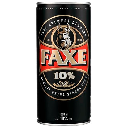 Imagem de Cerveja Faxe Extra Strong Lata 1 Litro