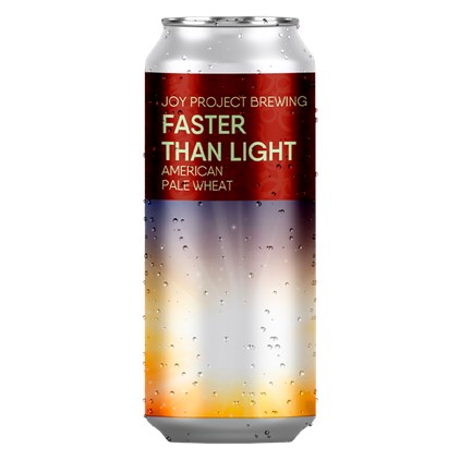 Imagem de Cerveja Joy Faster Than Light American Pale Wheat Lata 473ml