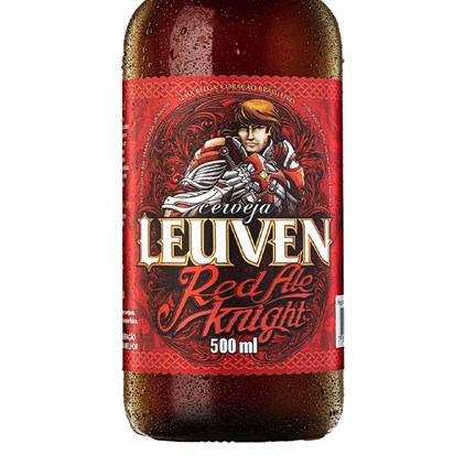 Imagem de Cerveja Leuven Red Ale Knight Garrafa 500ml