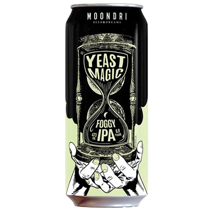 Imagem de Cerveja Moondri Yeast Magic Foggy IPA Lata 473ml
