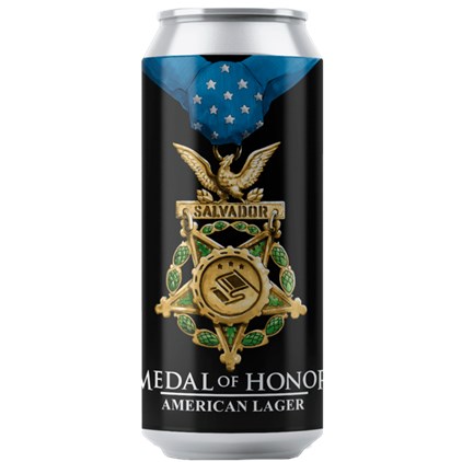 Imagem de Cerveja Salvador Medal Of Honor American Lager Lata 473ml