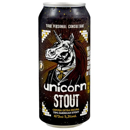 Imagem de Cerveja Unicorn Stout Lata 473ml