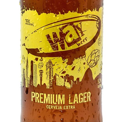 Imagem de Cerveja Way Beer Premium Lager Garrafa 355ml