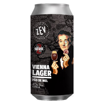 Imagem de Cerveja ZEV Pão de Mel Vienna Lager Lata 473ml