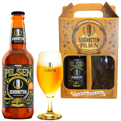 Imagem de Kit de Cerveja Schornstein Pilsen + Taça Exclusiva