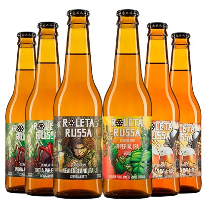Imagem de Kit de Cervejas Roleta Russa - Compre 4 e Leve 6
