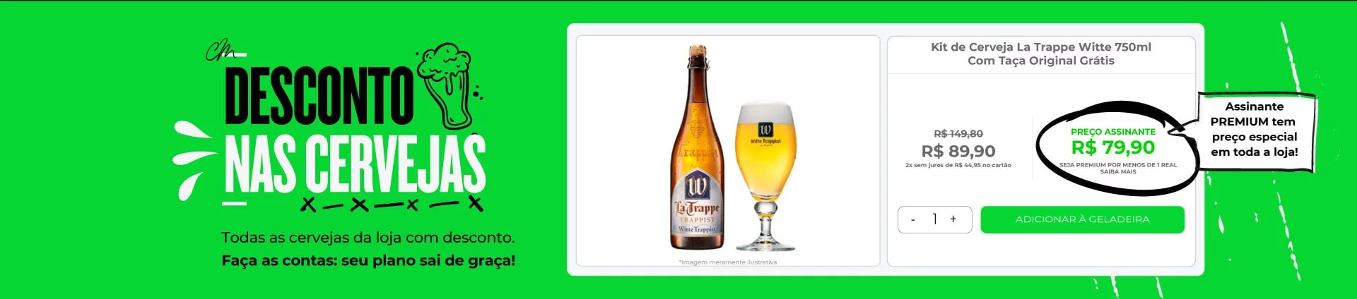 Desconto nas Cervejas