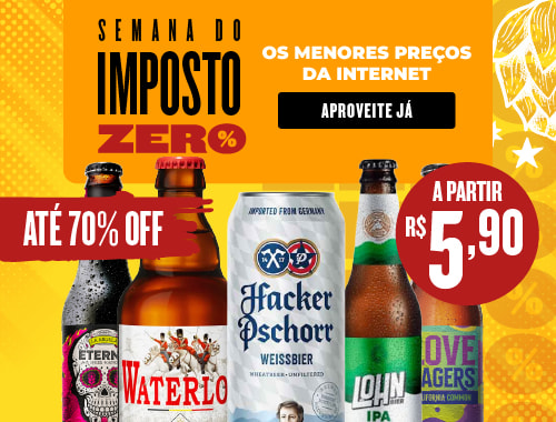 IMPOSTO ZERO - promocao de cerveja