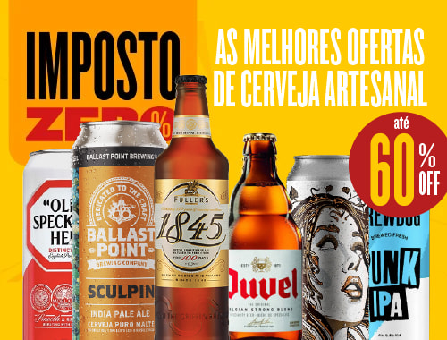 Imposto Zero - promocao de cerveja