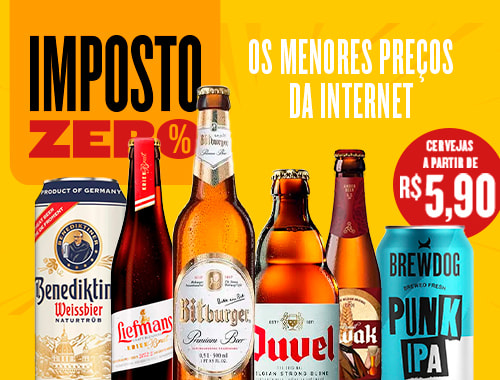 Imposto Zero - promocao de cerveja