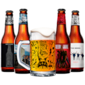 Assinatura Caixa da Alegria Explorador 4 Cervejas e 1 Copo