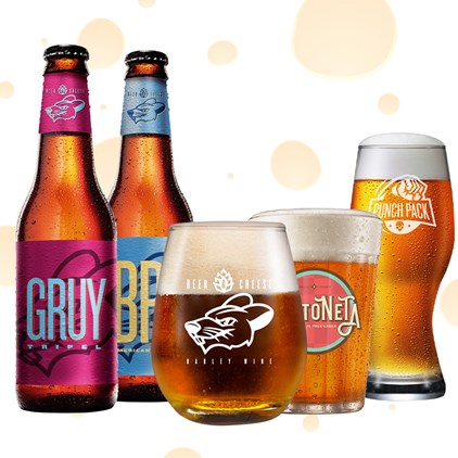 Imagem de Assinatura Beer Pack - 2 Cervejas e 1 Copo + 2 Taças Grátis (Trimestral)