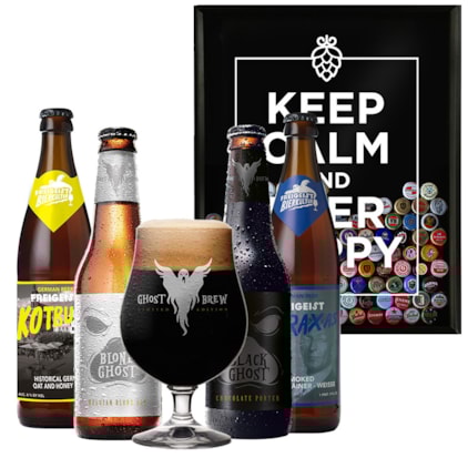 Assinatura Beer Pack - Quadro de Tampinhas (Semestral)