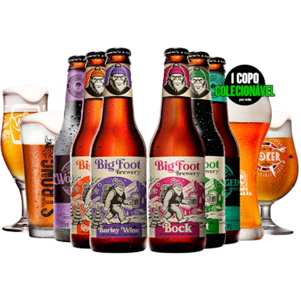 Imagem de Assinatura Caixa da Alegria 4 Cervejas e 1 Copo (12 Cervejas Grátis, uma por mês)