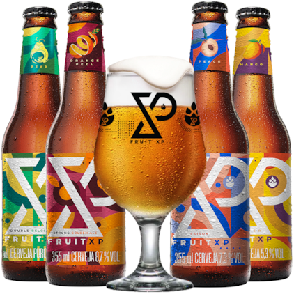 Assinatura Caixa da Alegria Explorador 4 Cervejas e 1 Copo - 7 Copos