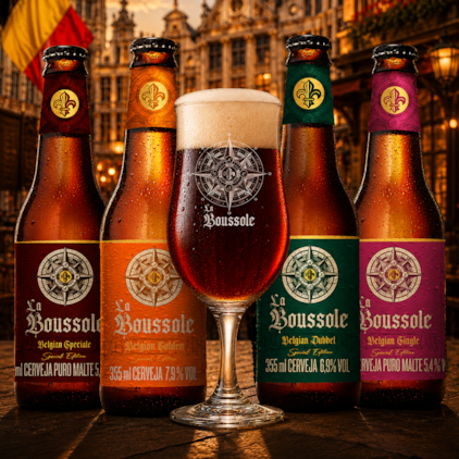 Assinatura Caixa da Alegria Explorador 4 Cervejas e 1 Copo Imagem de Assinatura Caixa da Alegria Explorador 4 Cervejas e 1 Copo