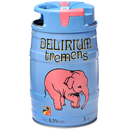 Barril Delirium Tremens 5 Litros Imagem de Barril Delirium Tremens 5 Litros
