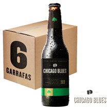 Caixa de Cerveja Chicago Blues Amburana 355ml c/6un - REVENDA