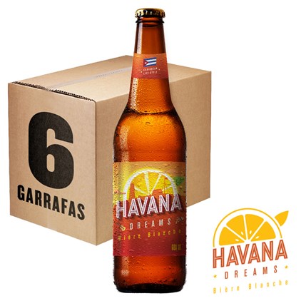 Caixa de Cerveja Havana 600ml c/6un - REVENDA