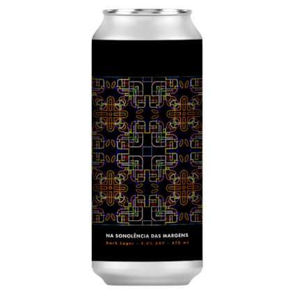 Captain Brew Na Sonolência das Margens Dark Lager Lata 473ml Imagem de Captain Brew Na Sonolência das Margens Dark Lager Lata 473ml