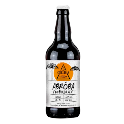 Cerveja 3 Orelhas Abróba Pumpkin Ale Garrafa 500ml Imagem de Cerveja 3 Orelhas Abróba Pumpkin Ale Garrafa 500ml