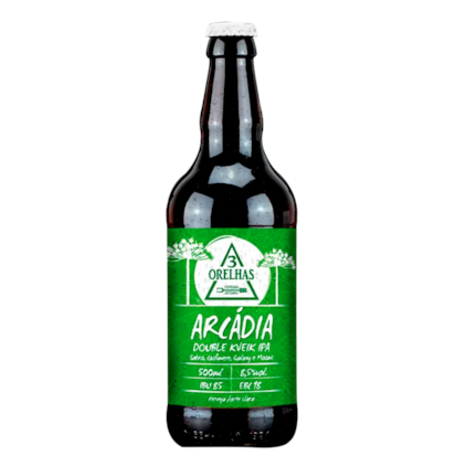 Cerveja 3 Orelhas Arcádia Double IPA Garrafa 500ml Imagem de Cerveja 3 Orelhas Arcádia Double IPA Garrafa 500ml