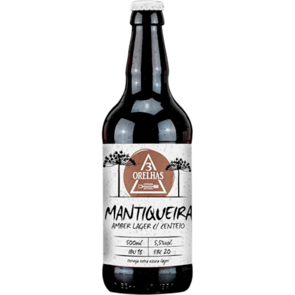 Cerveja 3 Orelhas Mantiqueira Amber Lager com Centeio Garrafa 500ml Imagem de Cerveja 3 Orelhas Mantiqueira Amber Lager com Centeio Garrafa 500ml