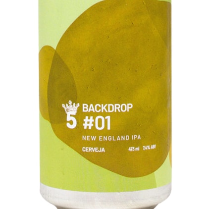 Cerveja 5 Elementos Backdrop #1 Lata 473ML Imagem de Cerveja 5 Elementos Backdrop #1 Lata 473ML