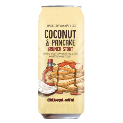 Cerveja 5 Elementos Coconut & Pancake Imperial Stout Lata 473ml Imagem de Cerveja 5 Elementos Coconut & Pancake Imperial Stout Lata 473ml