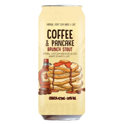 Cerveja 5 Elementos Coffee & Pancake Imperial Stout Lata 473ml Imagem de Cerveja 5 Elementos Coffee & Pancake Imperial Stout Lata 473ml