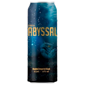 Cerveja 5 Elementos Imperial Stout Abyssal Lata 473ml