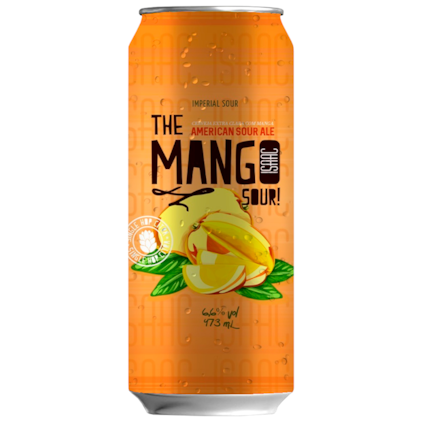 Cerveja 5 Elementos Isaac The Mango Imperial Sour Lata 473ml Imagem de Cerveja 5 Elementos Isaac The Mango Imperial Sour Lata 473ml