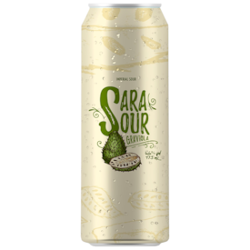 Cerveja 5 Elementos Sara Sour Graviola Imperial Sour Lata 473ml