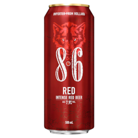 Cerveja 8.6 Red Lager Lata 500ml