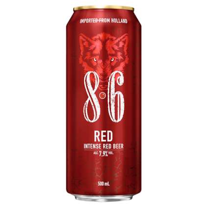 Imagem de Cerveja 8.6 Red Lager Lata 500ml