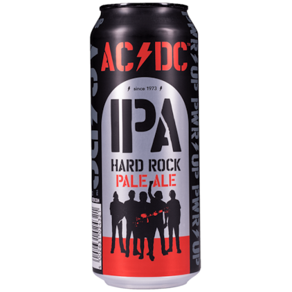 Cerveja AC/DC Hard Rock Pale Ale Lata 500ml Imagem de Cerveja AC/DC Hard Rock Pale Ale Lata 500ml