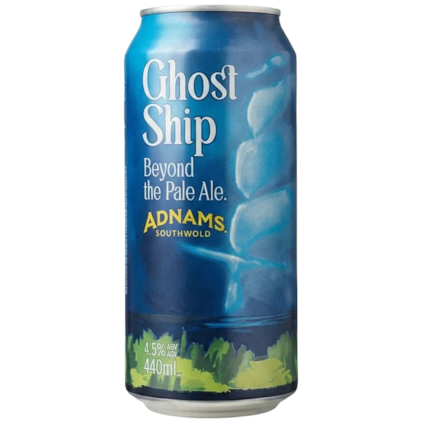 Cerveja Adnams Ghost Ship Pale Ale Lata 440ml Imagem de Cerveja Adnams Ghost Ship Pale Ale Lata 440ml