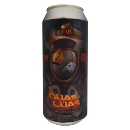 Cerveja Alienada Duas Luas APA Lata 473ml Imagem de Cerveja Alienada Duas Luas APA Lata 473ml