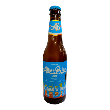 Cerveja Alles Blau Belgian Witbier Garrafa 355ml Imagem de Cerveja Alles Blau Belgian Witbier Garrafa 355ml