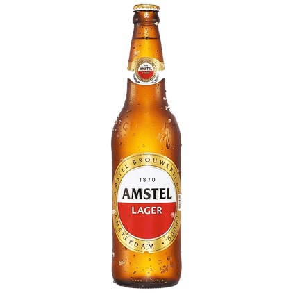 Cerveja Amstel Lager Garrafa 600ml