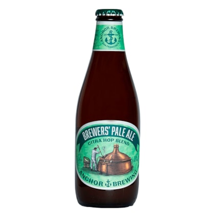 Cerveja Anchor Brewer Citra Hop Blend Garrafa 355ml Imagem de Cerveja Anchor Brewer Citra Hop Blend Garrafa 355ml