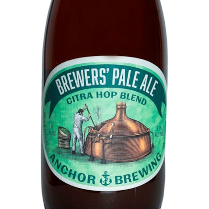 Cerveja Anchor Brewer Citra Hop Blend Garrafa 355ml Imagem de Cerveja Anchor Brewer Citra Hop Blend Garrafa 355ml