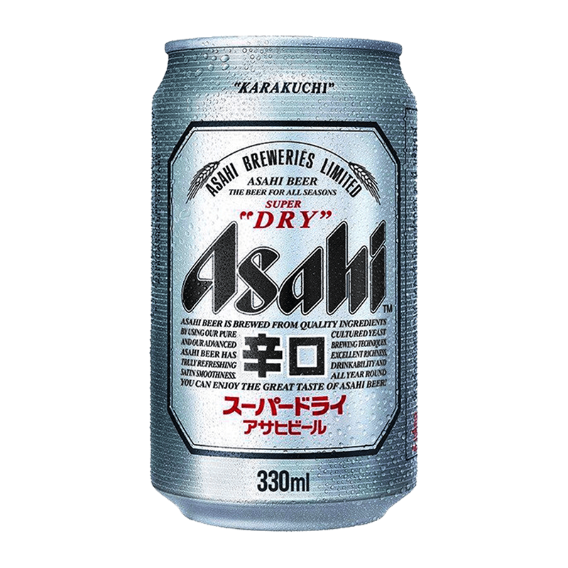 Cerveja Asahi Super Dry Lata 330ml