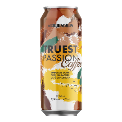 Cerveja Augustinus Truest Passion Coffee Imperial Sour Lata 473ml Imagem de Cerveja Augustinus Truest Passion Coffee Imperial Sour Lata 473ml