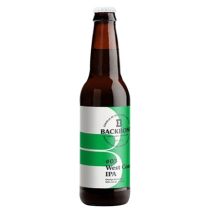 Cerveja Backbone #03 West Coast IPA Garrafa 355ml Imagem de Cerveja Backbone #03 West Coast IPA Garrafa 355ml